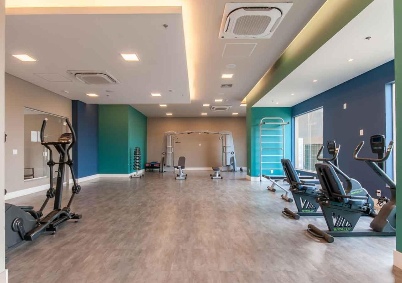Enjoy Solar Das Aguas Park Resort Олимпия Экстерьер фото The gym at the hotel